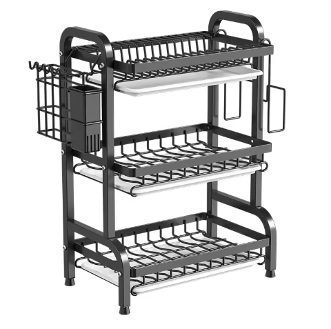 Miniatura 2 de Escurridor de platos metal 3 Niveles